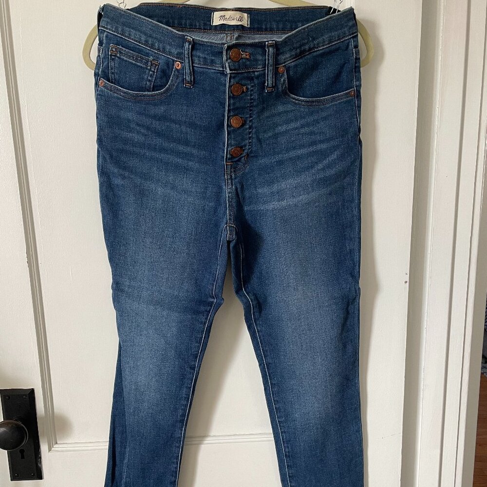 Madewell Mid-Rise Skinny Blue Jean Size 29